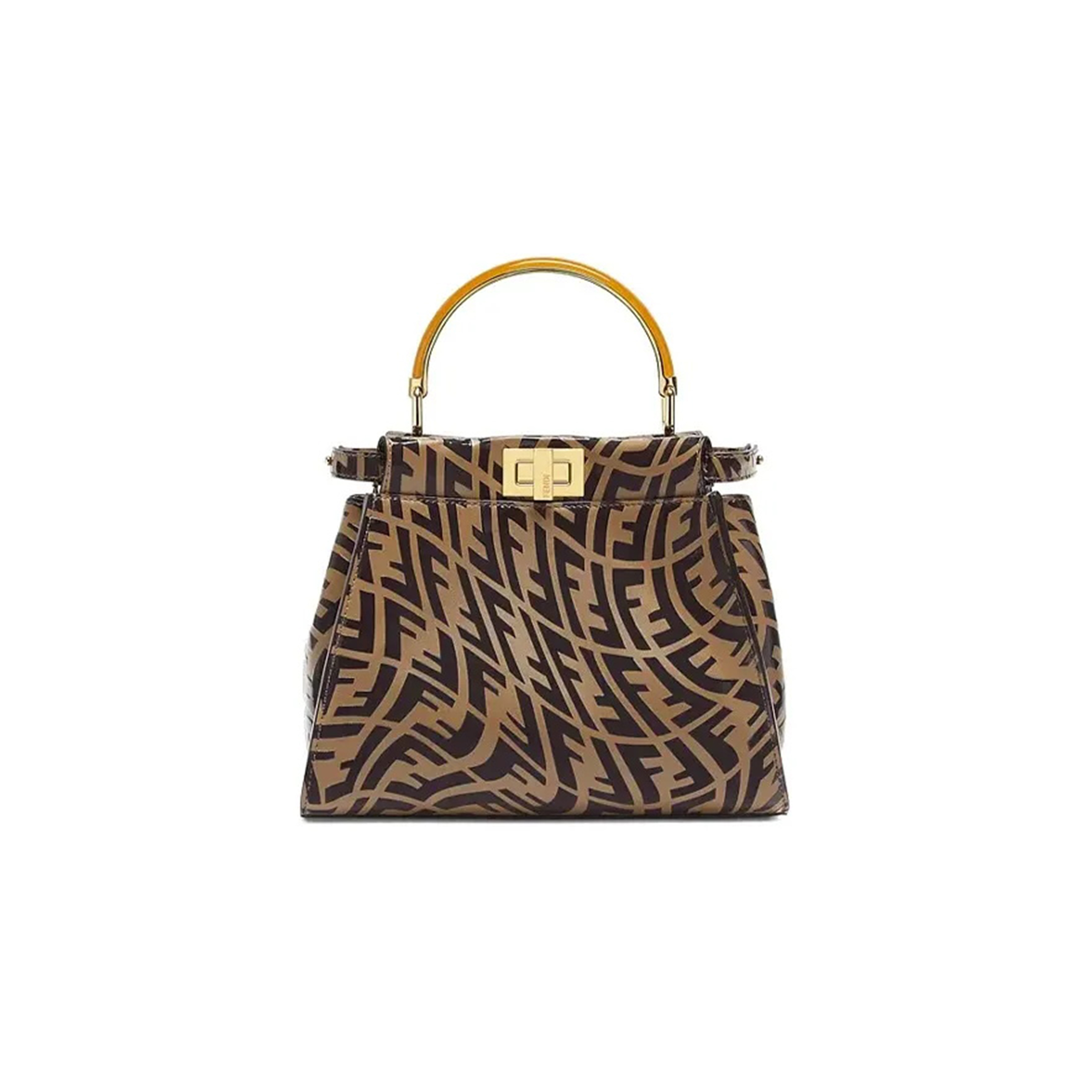 F**di peekaboo iconic mini bag 8bn244agkrf1exs (23*18*7cm)